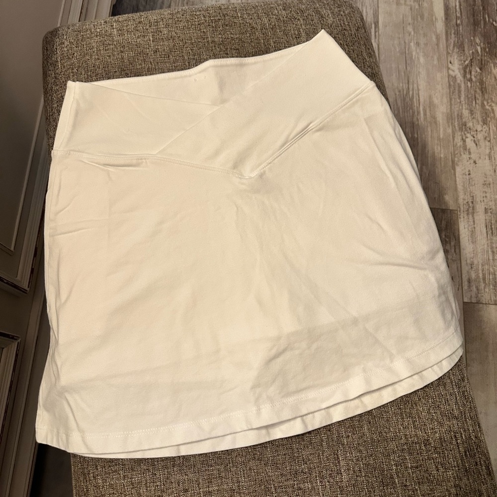 White skirt
